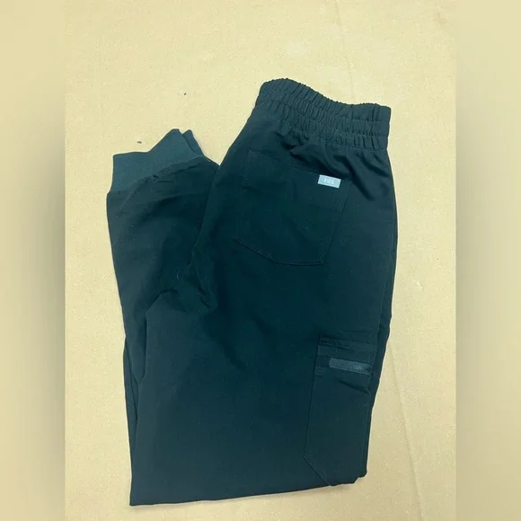 FIGS Technical Collection Scrub Pants - Black - Picture 1 of 8